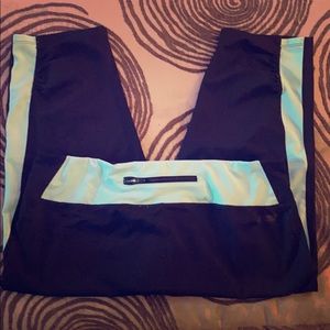 Express Performance Capri workout pants.